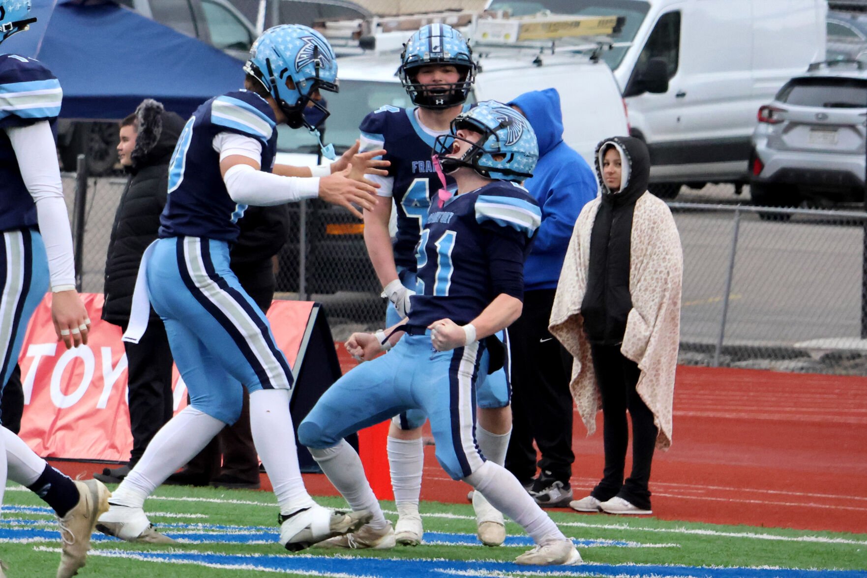 Frankfort's Bradyn Tyler captains WVSWA Class AA All-State offense after state-title winning toss